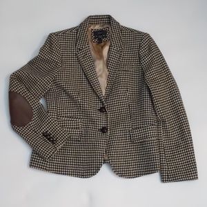J Crew herringbone tweed schoolboy blazer 12